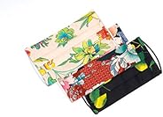 Medi + Sons Supply, cubierta de mascarilla para mujer de diseño lavable de 3 capas, estampado floral decorativo,