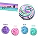 2018 Jumbo Fluffy Butter Slime Scented Therapeutic Putty with 2 Foam Kit, Pastel Floam Cloud Colorful Rainbow Slime Stress Relief Toy for Kids and Adults Soft Stretchy and Non-sticky 7 OZ