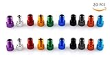 Bestsupplier 20 Pcs Aluminum PRESTA to SCHRADER Converter Car Valve Adapter Bicycle Bike Tube Pump Air Compressor Tools