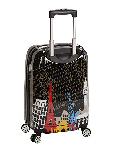 Rockland Departure Hardside Spinner Wheel Luggage, Carry-On 20
