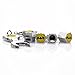 D&R Wrench Keychain Chrome Tire Valve Stem Caps With Batman
