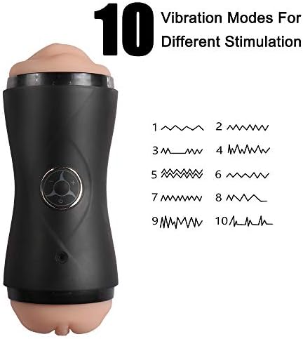 Electric Cheap Adullt Toys Búllět Sléévé Strõkér P`üššýs for Men Realistic Feel，Hands Free Small,Vîbrâting Silicone Warm Mugs Trainer with Mouth,Waterproof USB Charge Audio