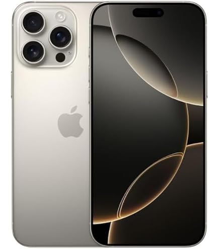 Amazon.com: Apple iPhone 16 Pro, 256GB, Black Titanium for