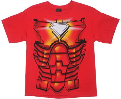 Iron Man Costume - Marvel Comics Juvenile T-shirt
