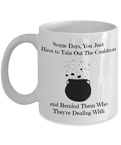 Coffee Mug, Witch's Brew Mug, Witch Mug, Halloween Mug, Cauldron Funny Mug, Some Days Mug, Funny Coffee Mug Quote