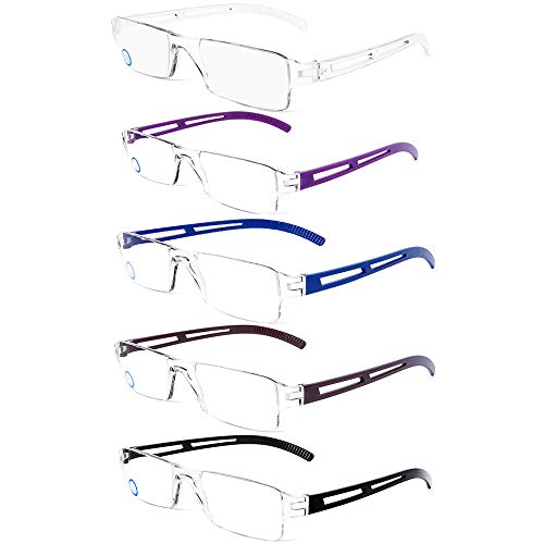 Reading Glasses 2.0 Computer Blue Light Blocking Rimless Readers Anti