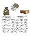Metal Puzzles Brain Teasers，Chinese Puzzle，Metal Wire Puzzle Set of 30 with Pouch，Brain Teaser IQ Test Puzzles Game Chinese Ring Puzzle Magic Trick Toy Gift for Kids and Adults Challenge