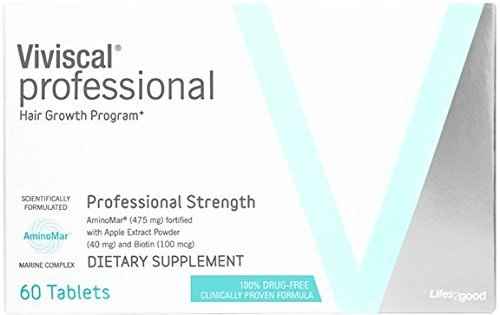 Viviscal - Professional Strength Hair Growth Supplement- 2 Pack (2 x 60 tablets)