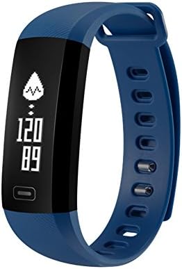 RGTOPONE Fitness Activity Tracker GPS Motion trajectory/Blood Pressure/Heart Rate Detector/Remote Camera/Pedometer/Calorie Counter/Fatigue Monitor/Call Notification Push Smart Bracelet for iOS Android