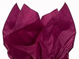 Burgundy Tissue Paper 20 Inch X 30 Inch - 48 Sheet Pack