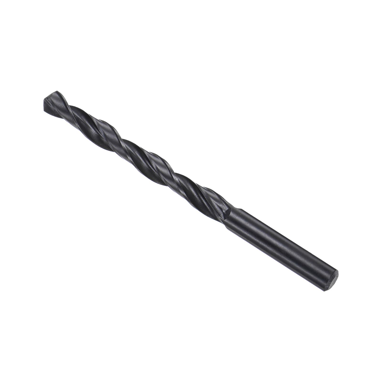 CoCud 6542 High Speed Steel Twist Drill Bits, 8.4mm Diameter 115mm Length, Black Oxide Straight Twist Jobber Drill Bit - (Applications: for Metal Woodwork Plastic Aluminum)