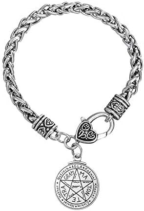CAIYCAI Tetragrammaton Pentacle Pendant Supernatural Pagan Wiccan Jewelry Carter Bracelet Female