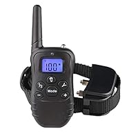 WLYANG Dog Training Collar Rechargeable and Rainproof 300m Remote Dog Shock Collar with Beep