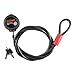 CURT 23666 6-Foot Bike Cable Lock BLACK VINYL