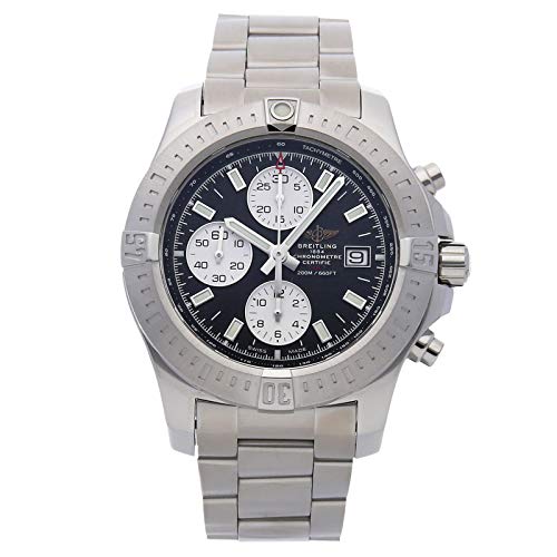 Breitling Chronomat Colt Chronograph Stainless Steel Auto 44mm Mens Watch Bracelet A1338811/BD83 (Certified Pre-Owned)