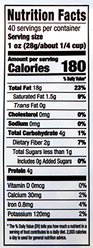 image for Amazon Brand - Happy Belly California Walnuts, Halves and Pieces, 40 O