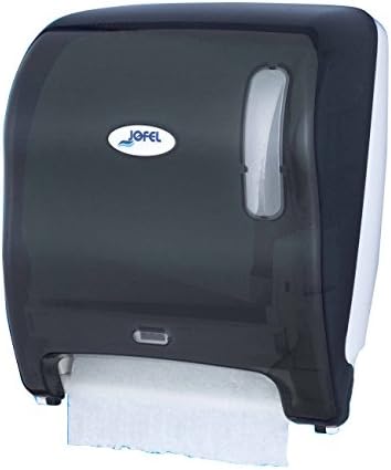 Jofel ag18550 Azur Continuous Paper Dispenser, Automatic Top, Batteries and Network, fumé