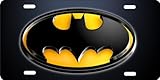 Yellow Batman License Plate Custom Made