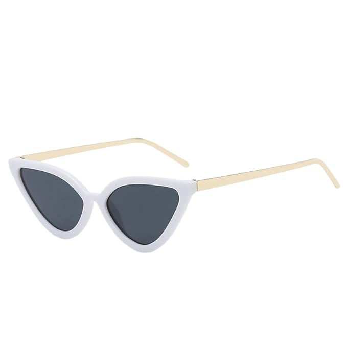 WUDUBE_Sonnenbrille im europäischen und amerikanischen Stil, Unisex-Sonnenbrillen-Persönlichkeit, Punk-Katzengestell, Straßen