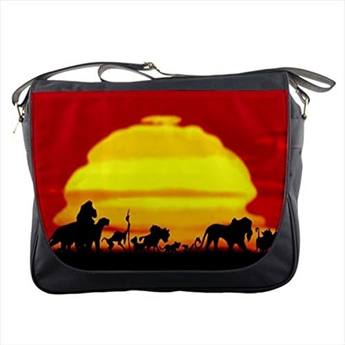 Lion King and Friends Silhouette Shoulder Messenger Bag School Bag