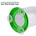 [UPGRADED] Ice Crusher Shaver Manual Hand Crank Ice Grinder for Fine or Coarse Pieces - Ice Treats or Slushy Desserts Large 50 OZ Bucket Shaved Ice Treats or Slushy Desserts 304 Stainless Steel Blade