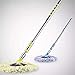 Pawaca Mop Telescopic Handle, Replacement Spin Mop Pole Handle,Stainless Steel 360° Spin Mop Elescopic Extension Handle
