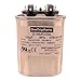 OneTrip Parts USA Run Capacitor 10 UF - 10 MFD 370 VAC Flat Oval