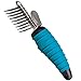 Master Grooming Tools Ergonomic Dematting Tools — Molded Tools for Grooming Dogs - 9-Blade Comb, 6⅞