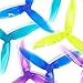 DALPROP 16pcs Cyclone T5046C Pro 5046 3 Blades (5.0 x 4.6) CW CCW Propeller for FPV Racing Quadcopter Frame Kit (4sets, Mix Color)