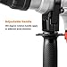MPT 1 Inch SDS-plus 8.5 Amp Heavy Duty Rotary Hammer Drill,3 Function and Variable Speed,Include 3 Drill Bits,Point and Flat Chisel with Case
