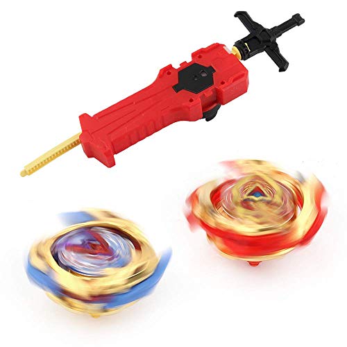 Bey Battle Gyro Burst Evolution Battling Top Fusion Metal Master Rapidity Fight with 4D Launcher Grip Set