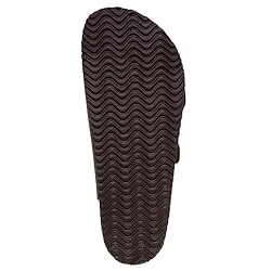 Nautica Men's Double Buckle Slide-Comfort