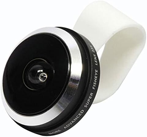 Pinron Universal 235 Degree Super Fisheye Lens Detachable Wide Fish Eye Lenses Kits Phone Camera Clip for iPhone 4/5/5C/6/6/7 Plus, Samsung,Sony