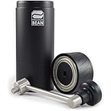The Precision Bean Coffee Grinder. All Metal Components and a Strong Steel Burr Make it the Best Coffee Mill. Perfect for Espresso.