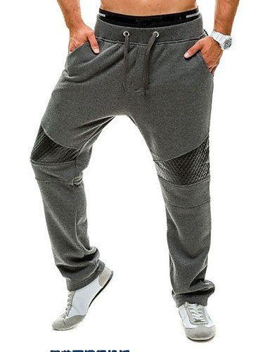 Monocolore XXL YYNANKU TT&Mens Pants per Uomo A Vita Medio-Alta Casual Chino Pantaloni