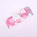 Baby Sleep Swaddle Blanket Large and Bow Headband Set Ananas Fox Flower Elephant Print Swaddle Blanket 47 inch X 47 inch