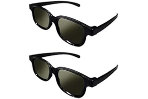 IZGUT LTD. Lot of 2X RealD Technology 3D Polarized Glasses for TV/Movies/Cinema/HD