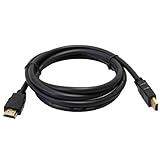 HQRP 6ft / 1.8m Gold-plated HDMI to HDMI Audio Video Cable Cord M/M for Q-See Analog Digital Video Record QT534 (DVR) / QC304 (DVR) / QT5440 (DVR) / QT5680 (DVR) / QT718 (DVR) plus HQRP Coaster