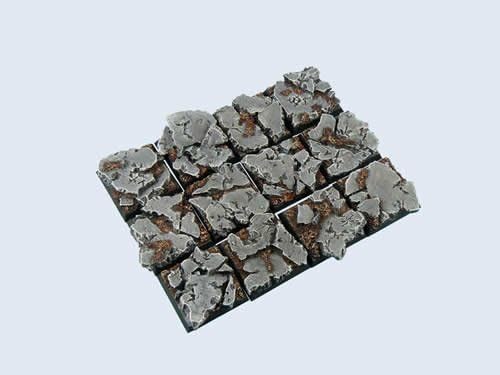 Battle Ruins Bases 25x25mm (5)