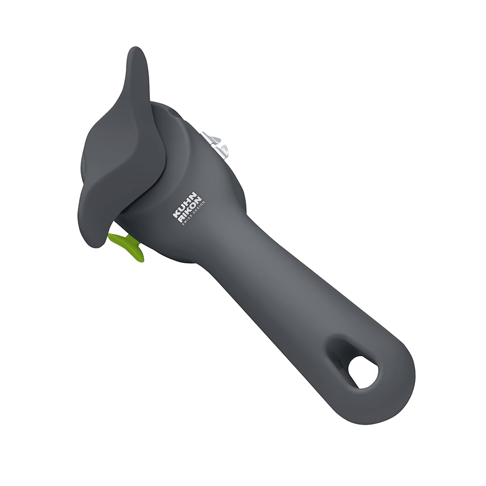 Kuhn Rikon Can Opener with Lid-Lifting Pincers, Tin Opener with Stainless Steel Blade. Tin Openers for Arthritis Hands. Can Openers That Work – 3 Year Kuhn Rikon Kitchen Accessories Guarantee