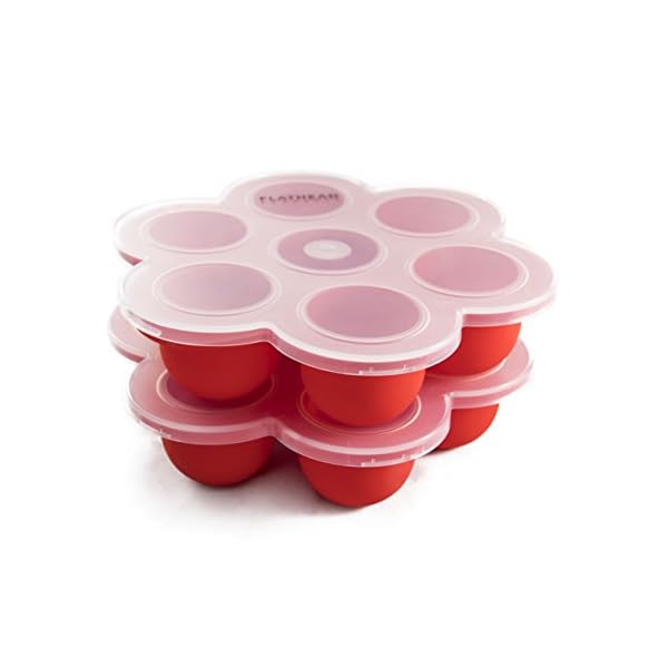 Silicone Egg Bite Molds - Instant Pot Accessory Sealable Food Grade Pressure Cooker 5, 6, 8 QT (Pack of 2) - Image 3