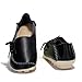 CIOR Women's Genuine Leather Loafers Casual Moccasin Driving Shoes Indoor Flat Slip-on Slippers,M911,Black,39