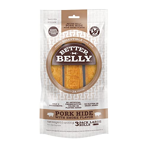Better Belly Highly Digestible Rawhide Large Roll ChewS