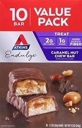 Atkins Endulge Caramel Nut Chew Bar 10 Count 1.2 oz Each view 3