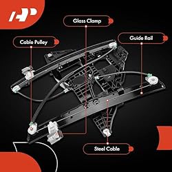 A-Premium Power Window Regulator with Panel Without