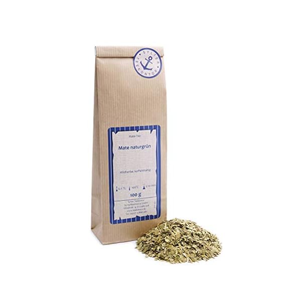 KrÃ¤utertee lose Mate naturgrÃ¼n grÃ¼ner Mate KrÃ¤uter Tee 100g
