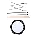 Percussion Glockenspiel Bell Kit 30 Notes w/Practice Pad +Mallets+sticks+stand