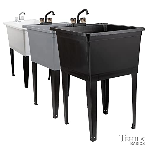 Tehila Basics by JS Jackson Supplies 21Gallon Grey Freestanding