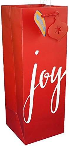 Paper Images Heavyweight Bottle Gift Bag (Joy)