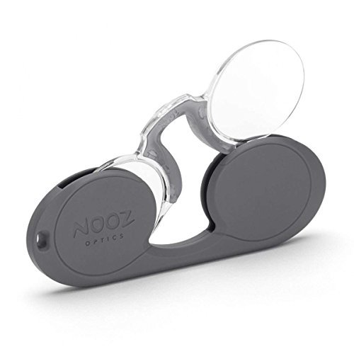 Nooz Optics | Reading Glasses Unisex Oval frame - Grey +2
